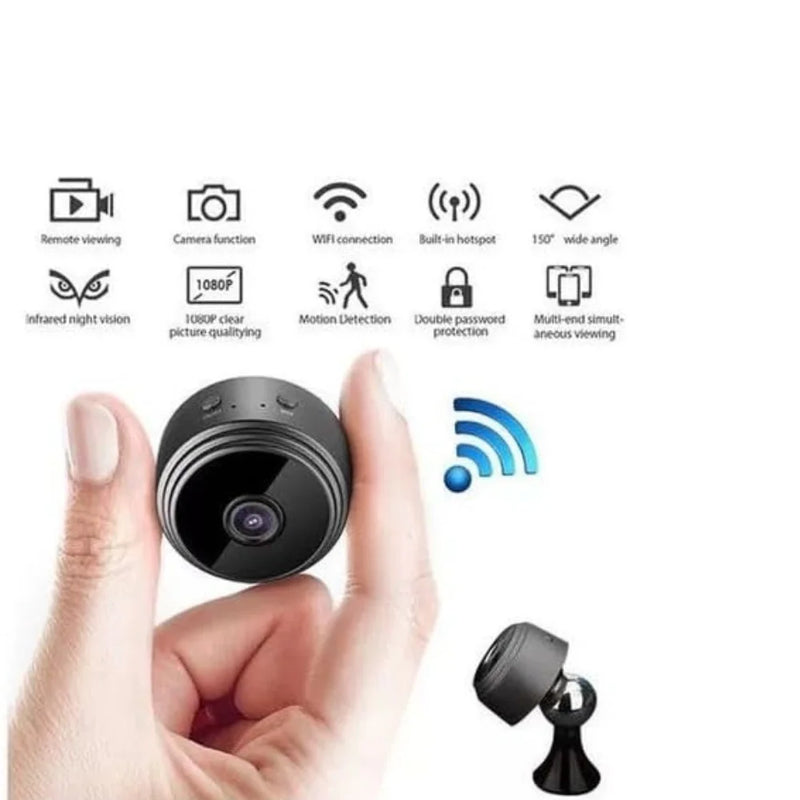 Mini Câmera A9 Original Sem fio 1080p Espiã Monitoramento Segurança Visão Noturna