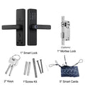 Fechadura Digital RAYKUBE K20 C/ Maçaneta Biometrica