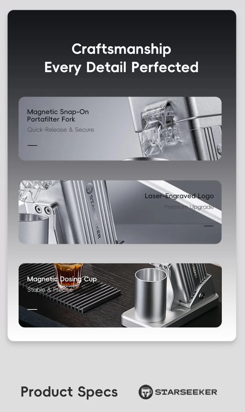 Moedor de Café Elétrico STARSEEKER E55Pro 55MM