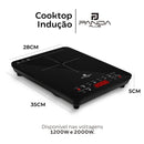 Fogão Elétrico Cooktop Por Indução 2000W 220V