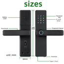 Fechadura Digital RAYKUBE K20 C/ Maçaneta Biometrica