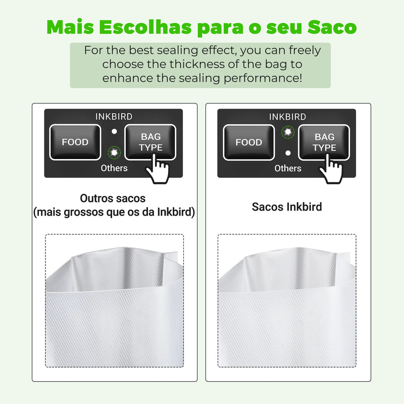 Maquina Seladora A Vacuo Profissional Para Cozinha INK-VS05