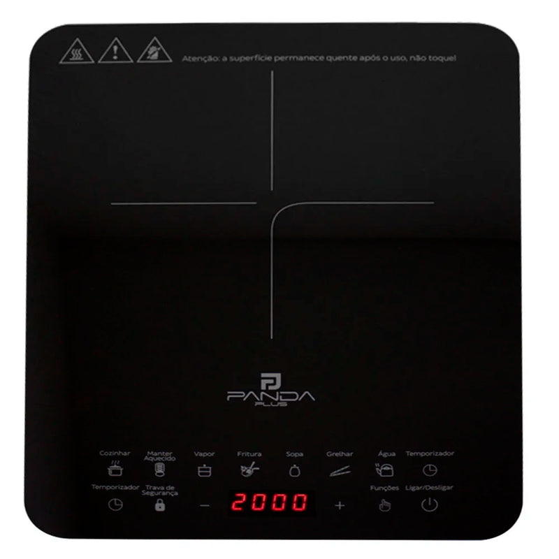 Fogão Elétrico Cooktop Por Indução 2000W 220V