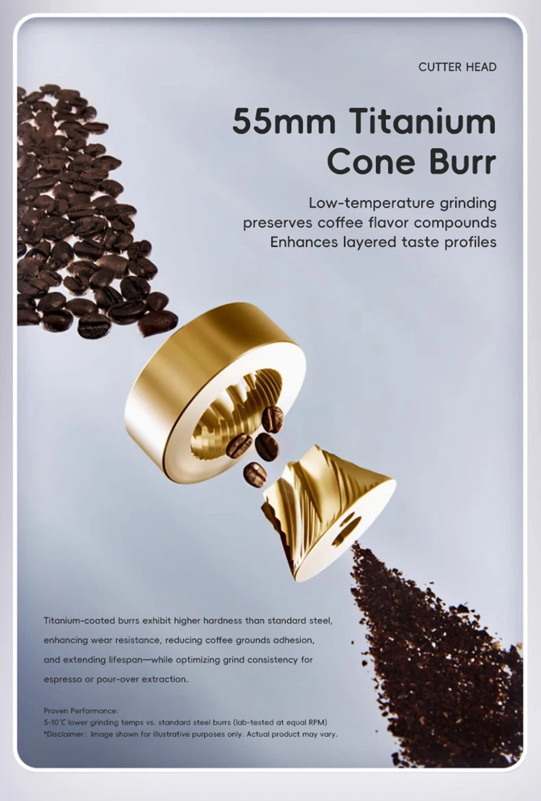 Moedor de Café Elétrico STARSEEKER E55Pro 55MM