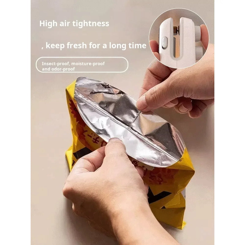 Mini Selador a Vácuo Portátil USB recarregável