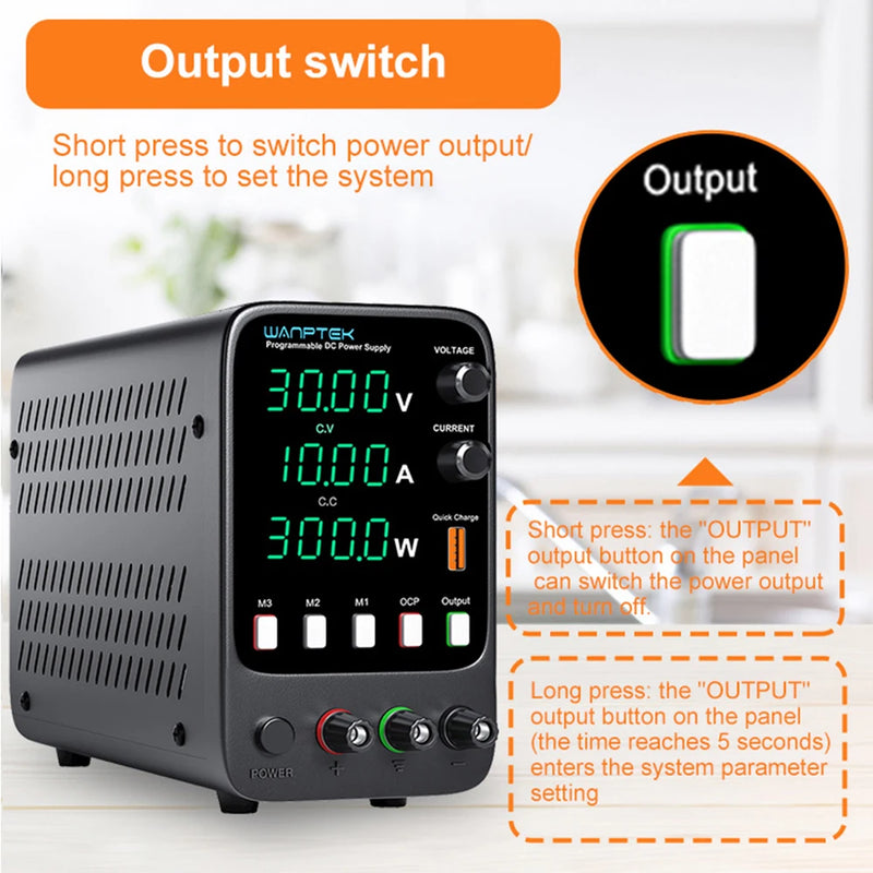 Estabilizador Digital 30V 10A LED