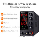 Estabilizador Digital 30V 10A LED