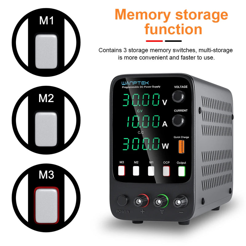 Estabilizador Digital 30V 10A LED