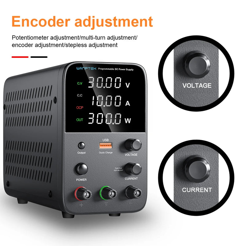 Estabilizador Digital 30V 10A LED