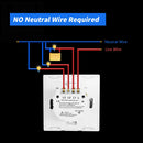 Interruptor Inteligente WiFi Tuya com tecnologia Touch Panel Alexa/Google Home