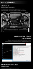 Placa de Vídeo MSI GeForce RTX 3060 VENTUS 2X 12G OC 12GB GDDR6