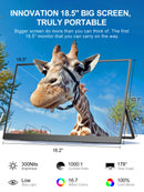Monitor Portatil 18.5 Polegadas FHD HDR IPS