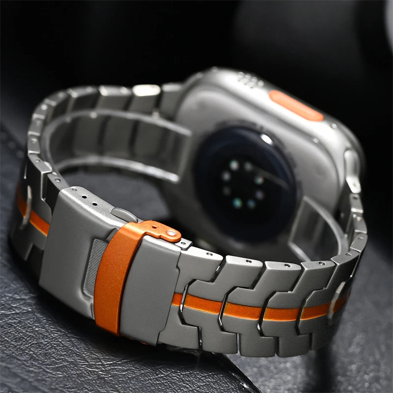 Pulseira De Aço Para Apple Watch Series 11 10 9 8 SE 3 46mm 45mm 42mm 44mm 49MM