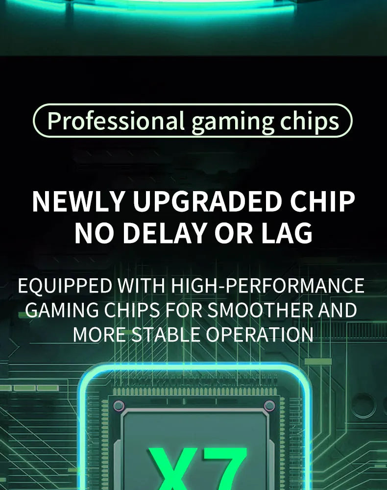 Console de Jogos X7 128G 256G 4K LPDDR4