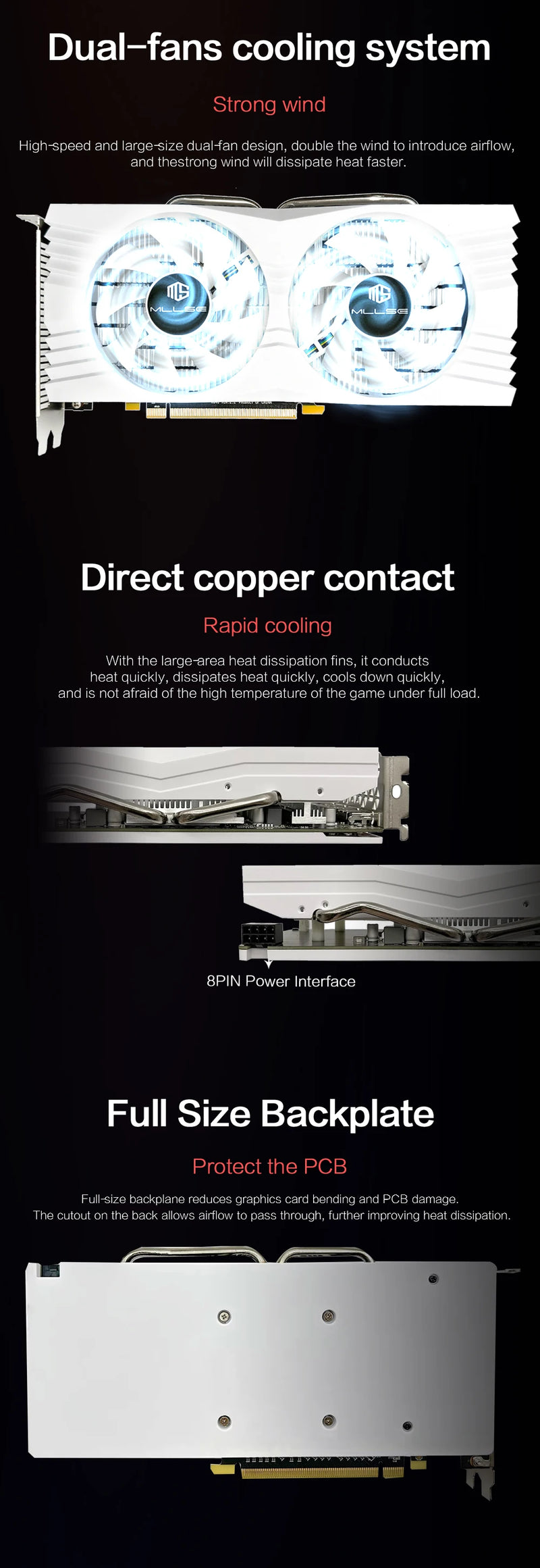 Placa de Video AMD Radeon RX 580 8GB GDDR5 256