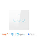 Interruptor Inteligente WiFi Tuya com tecnologia Touch Panel Alexa/Google Home