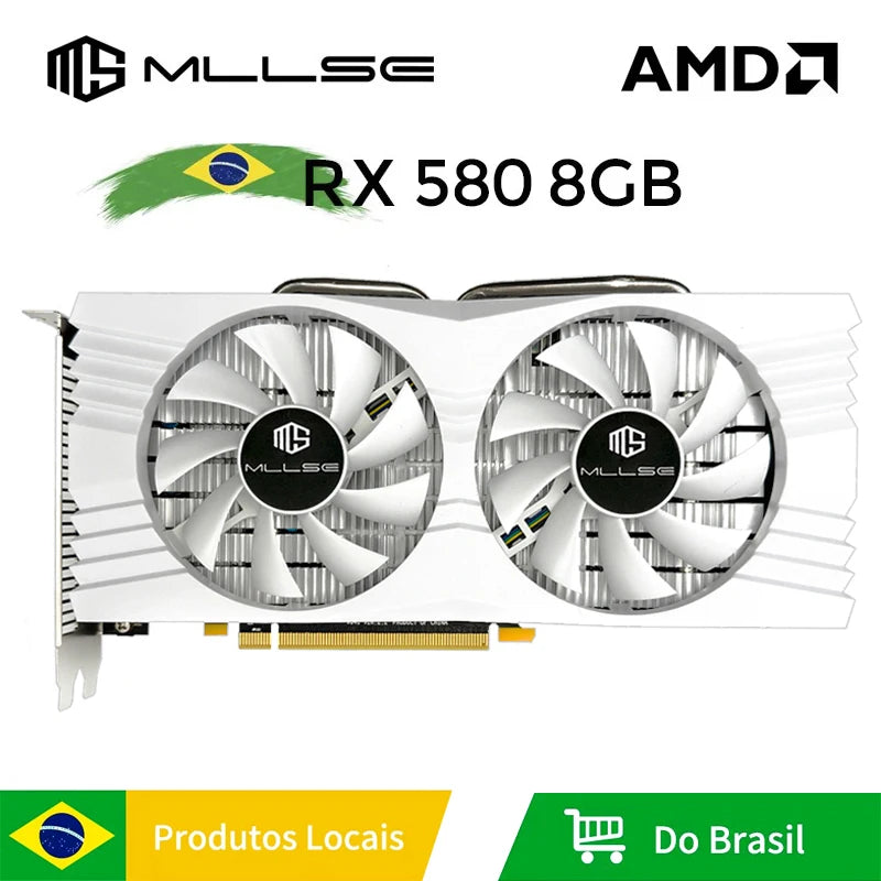 Placa de Video AMD Radeon RX 580 8GB GDDR5 256