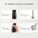 Mini Processador de Alimentos Mixer Portátil Elétrico 127V