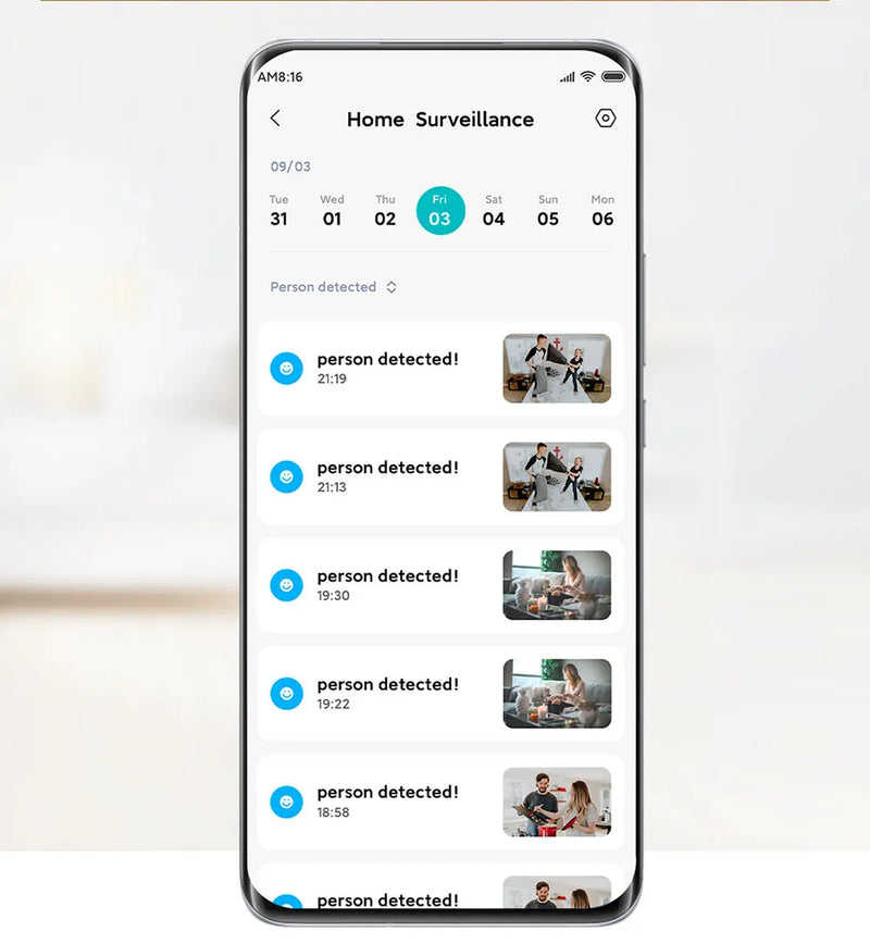 Camera de Seguraça Xiaomi Original  360° Camera Smart Mi PTZ 2K 1296P