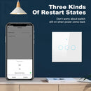 Interruptor Inteligente WiFi Tuya com tecnologia Touch Panel Alexa/Google Home