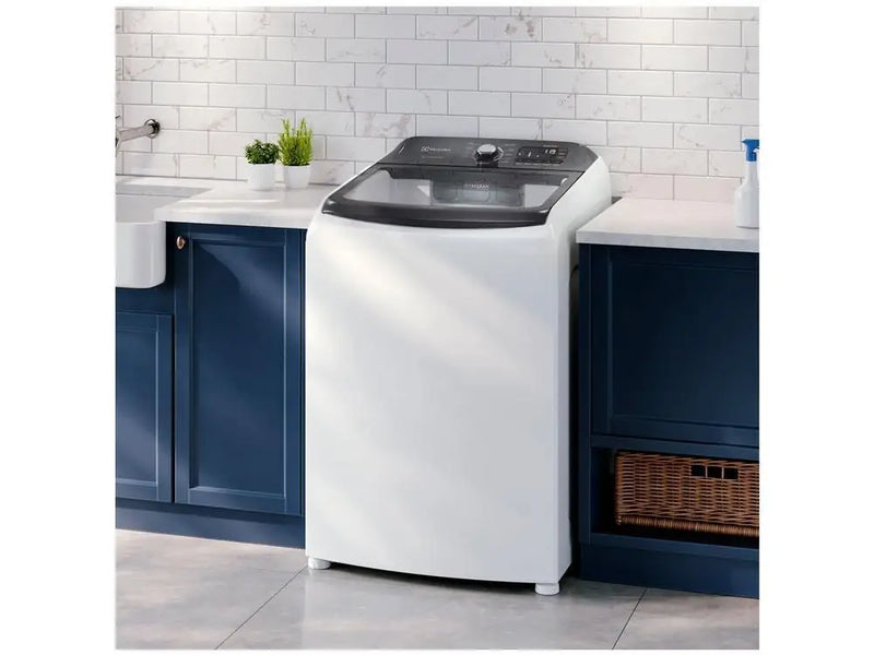 Maquina de Lavar Electrolux 15kg premium branco