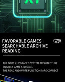 Console de Jogos X7 128G 256G 4K LPDDR4