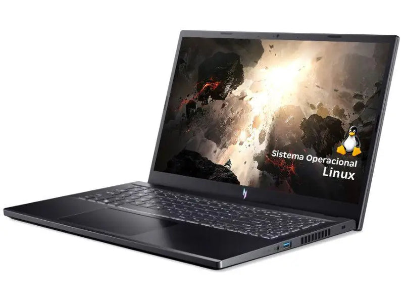 Notebook Gamer Acer Nitro V15 Intel i5 512GB SSD 16GB RAM 15,6 "Full HD 144Hz IPS RTX 3050 6GB ANV15-51-582R