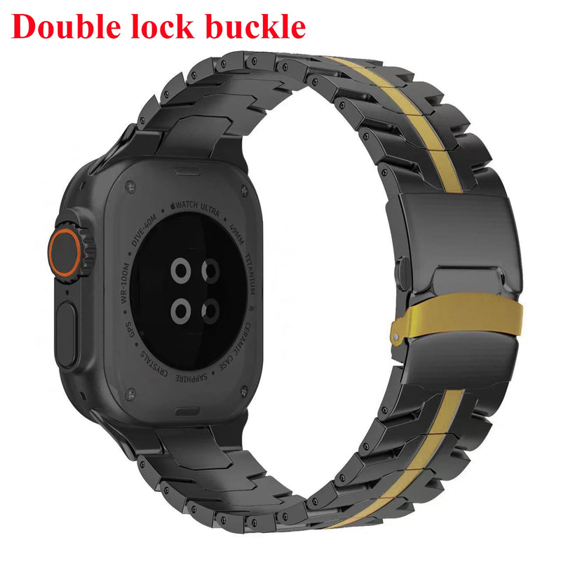 Pulseira De Aço Para Apple Watch Series 11 10 9 8 SE 3 46mm 45mm 42mm 44mm 49MM