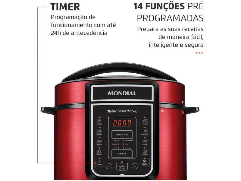 Panela Elétrica de Pressão 5L 110V
