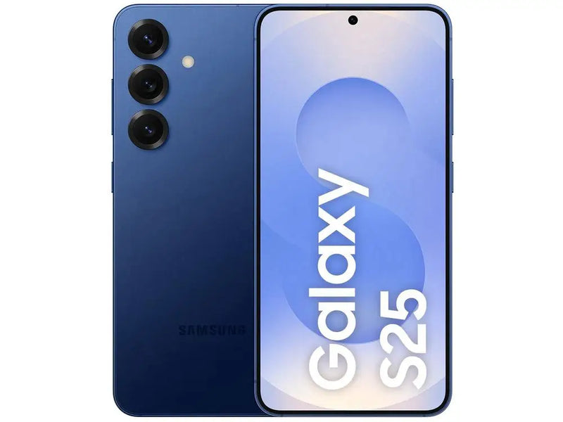 Samsung Galaxy S25 5G 256GB Galaxy Azul Marinho 6,2" 12GB RAM Câm. Tripla 50+12+10MP Bateria 4000mAh Dual Chip