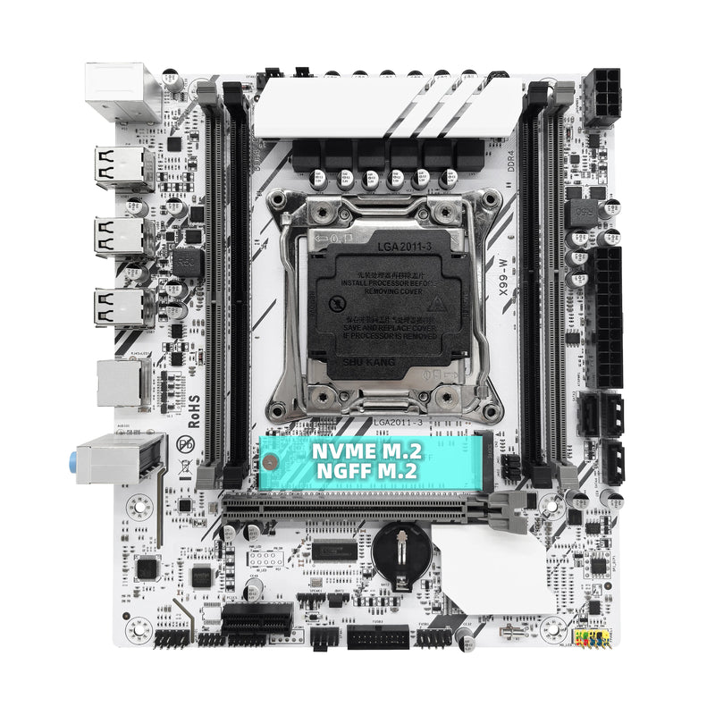 Kit Placa Mae ZSUS X99-W  LGA2011-3 Xeon 16GB DDR4