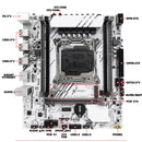 Kit Placa Mae ZSUS X99-W  LGA2011-3 Xeon 16GB DDR4