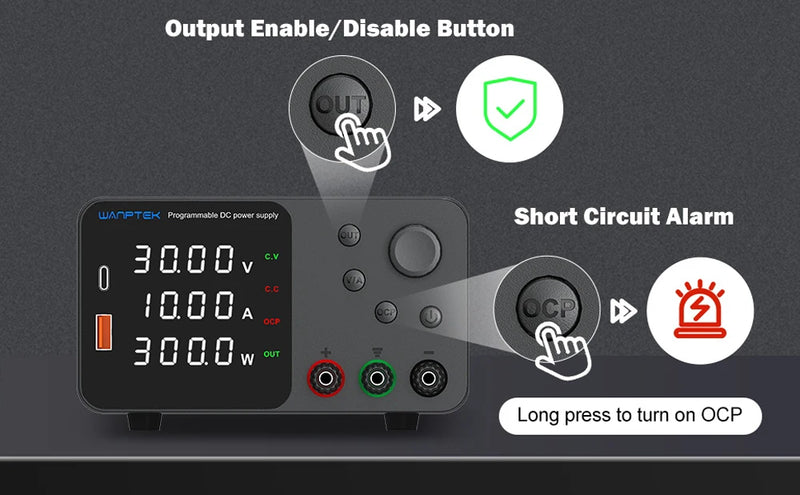 Estabilizador Digital 30V 10A LED