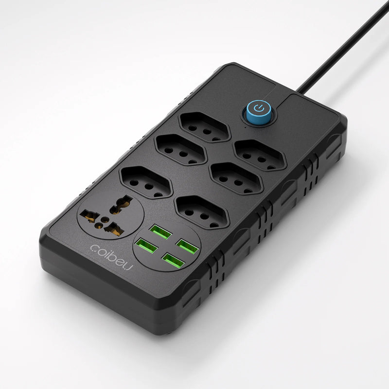 Extensão de Energia em Régua 100-220V,10A