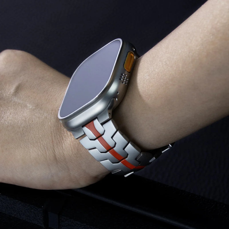 Pulseira De Aço Para Apple Watch Series 11 10 9 8 SE 3 46mm 45mm 42mm 44mm 49MM