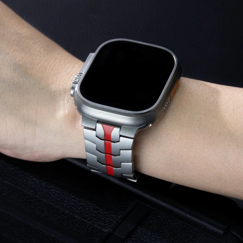 Pulseira De Aço Para Apple Watch Series 11 10 9 8 SE 3 46mm 45mm 42mm 44mm 49MM