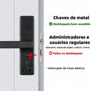 Fechadura Digital RAYKUBE K20 C/ Maçaneta Biometrica