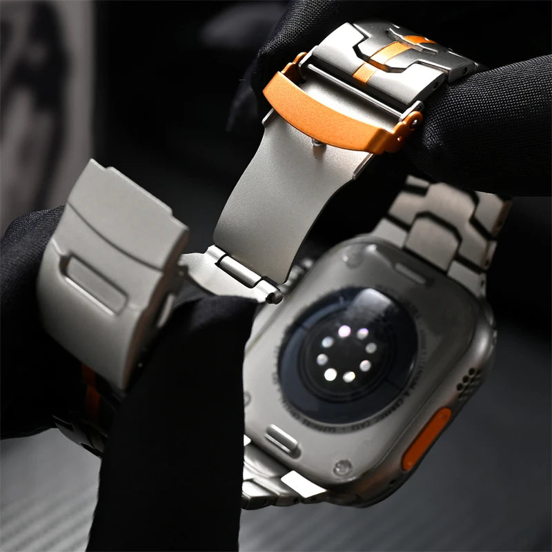 Pulseira De Aço Para Apple Watch Series 11 10 9 8 SE 3 46mm 45mm 42mm 44mm 49MM