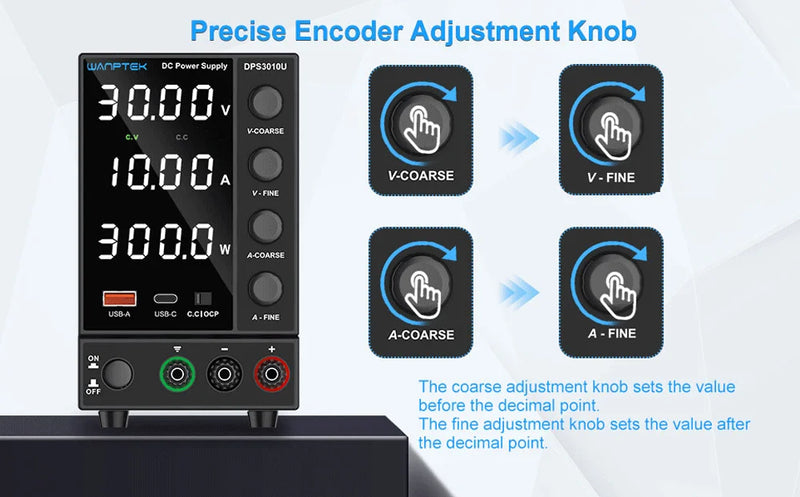 Estabilizador Digital 30V 10A LED