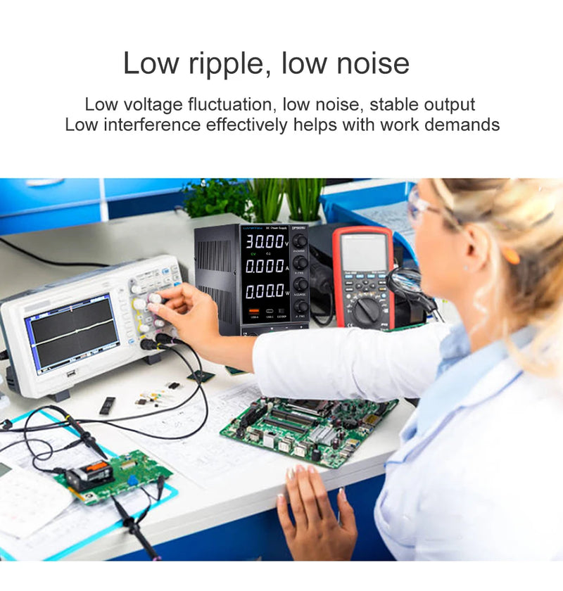 Estabilizador Digital 30V 10A LED