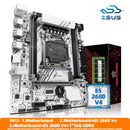 Kit Placa Mae ZSUS X99-W  LGA2011-3 Xeon 16GB DDR4