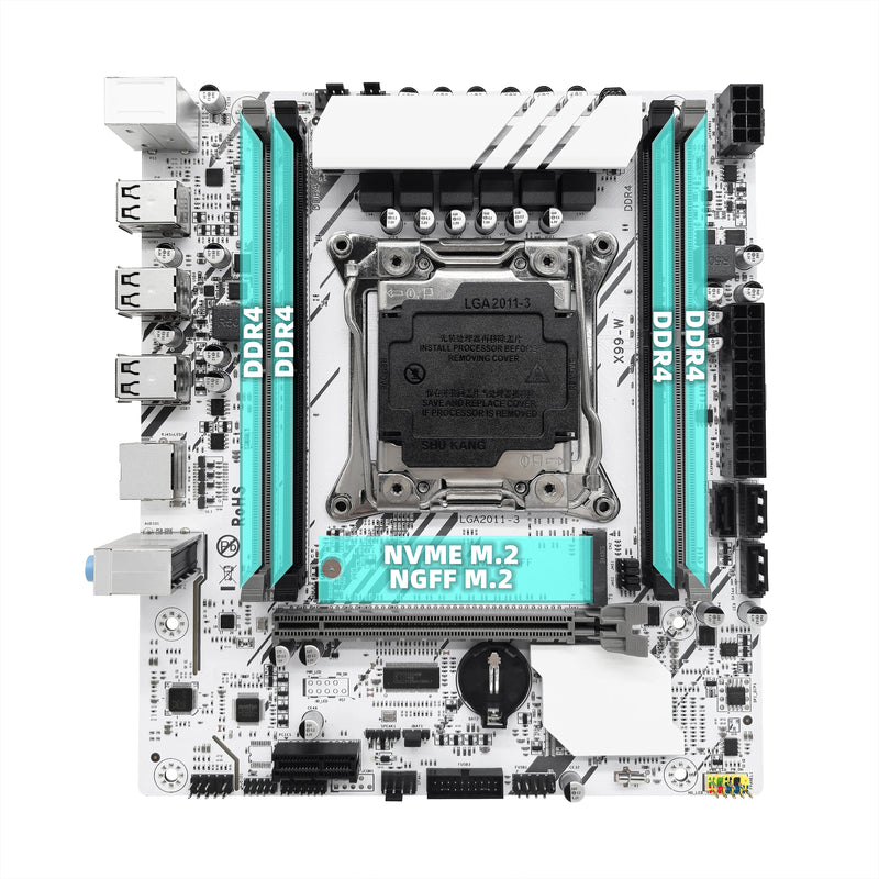 Kit Placa Mae ZSUS X99-W  LGA2011-3 Xeon 16GB DDR4