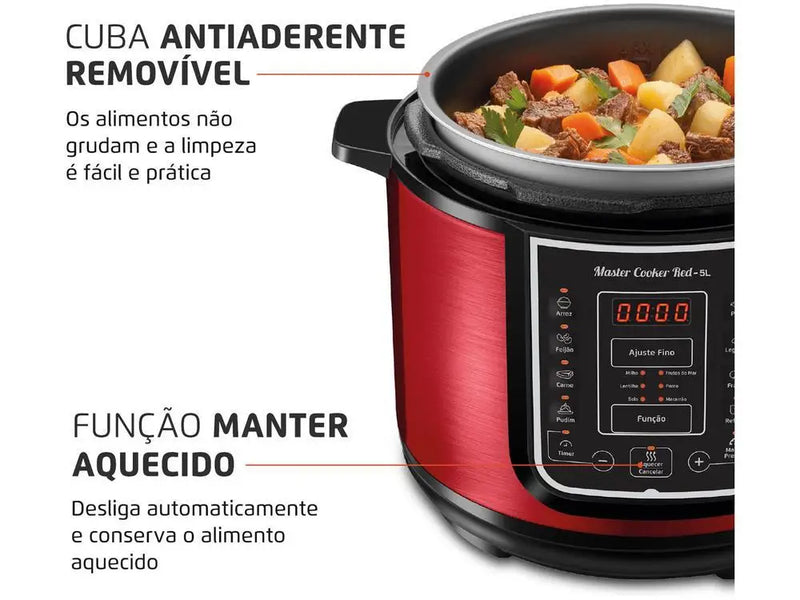 Panela Elétrica de Pressão 5L 110V
