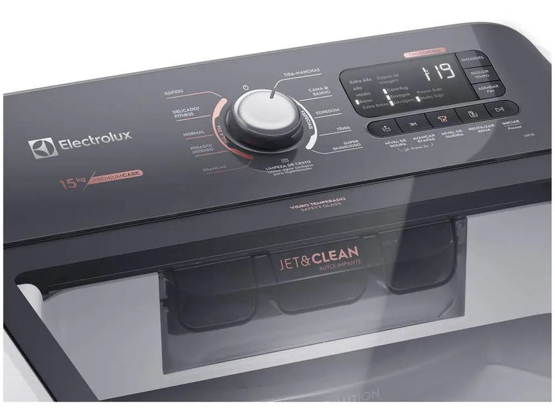Maquina de Lavar Electrolux 15kg premium branco