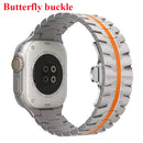 Pulseira De Aço Para Apple Watch Series 11 10 9 8 SE 3 46mm 45mm 42mm 44mm 49MM