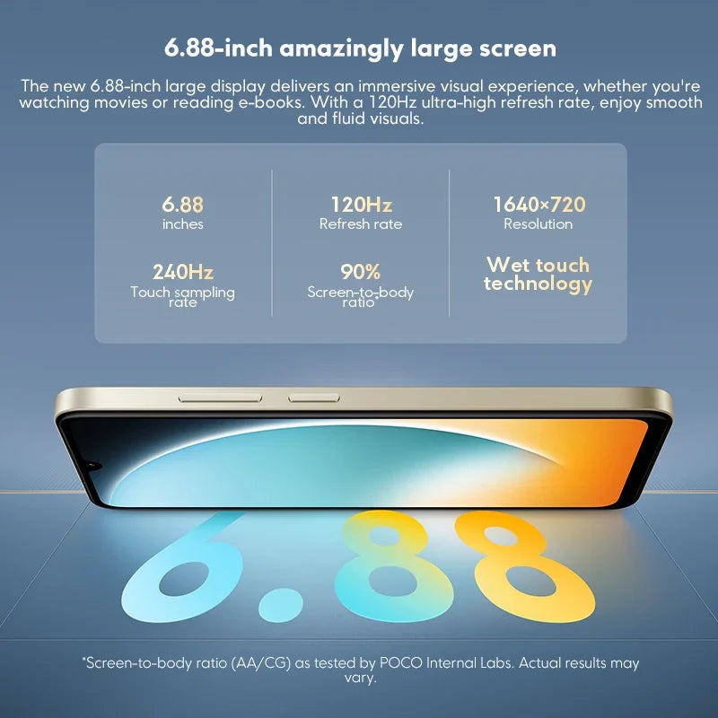 Smartphone POCO C71 Global Edition 6.88 32mp