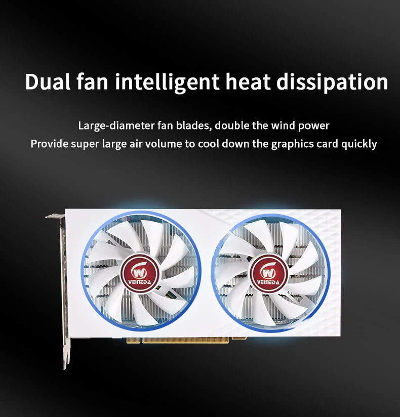 Placa de Video RX5600xt GDDR6  192Bit PCIE4.0x16 VEINEDA