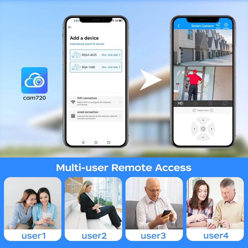 Camera de Segurança Lenovo Smart Wifi PTZ 5x DIGITAL