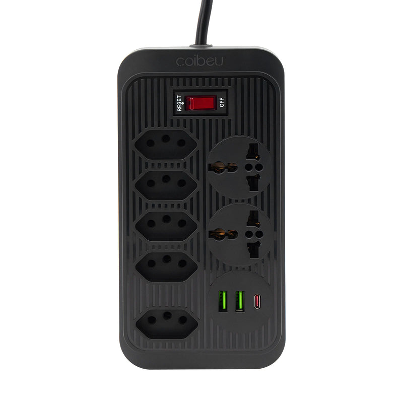 Extensão de Energia em Régua 100-220V,10A