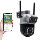 Câmera de Segurança 4K Ultra HD Com Visão Noturna